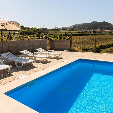 Comfortable House In Fornos With Shared Pool