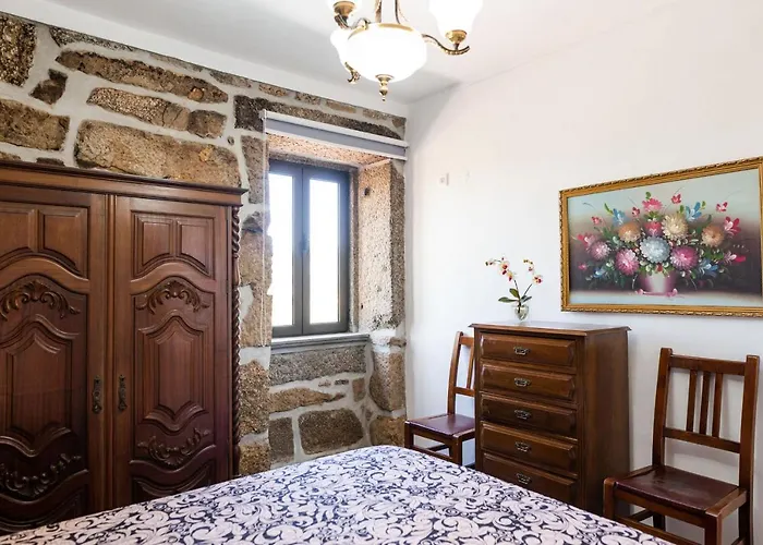 Comfortable House In Fornos With Shared Pool